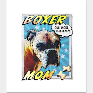 Comical Boxer Posters and Art